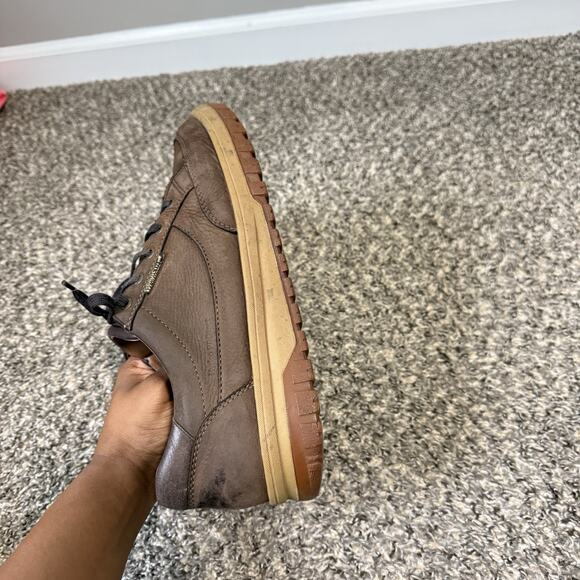 Mephisto Paco Mens Shoes Sneakers Brown Leather Air Relax Hydro Protect Size 12 - Picture 5 of 9